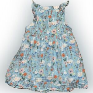 Angel Dear Sean Floral Sleeveless Dress